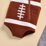 Unsiex Infant Baby Boys Girls Halloween Pumpkin Costume Romper Bodysuit Outfits Dress Up Set … - Image 4